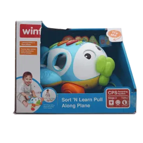 1505 WINFUN SORT N LEARN PULL ALONG PLANE