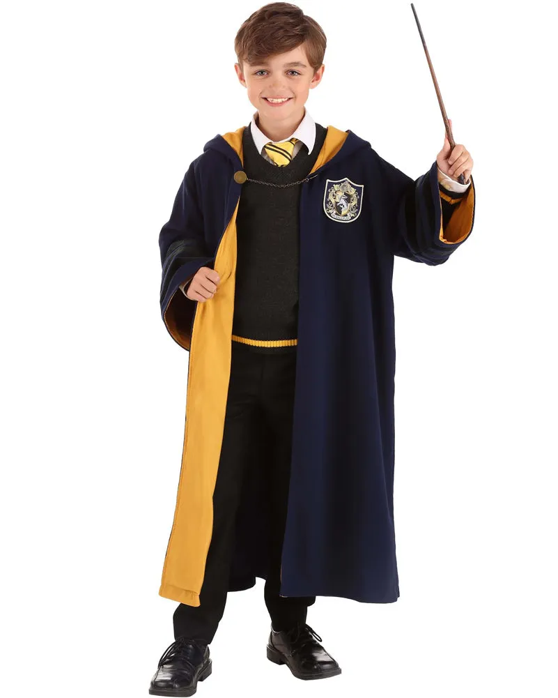 1920s Hogwarts Hufflepuff Kids Costume Robe