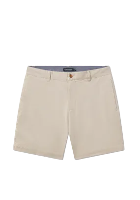 6" Regatta Stretch Short Pebble