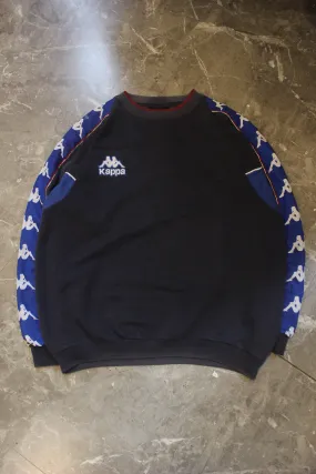 90s Rare Kappa Sweatshirt Big Logo