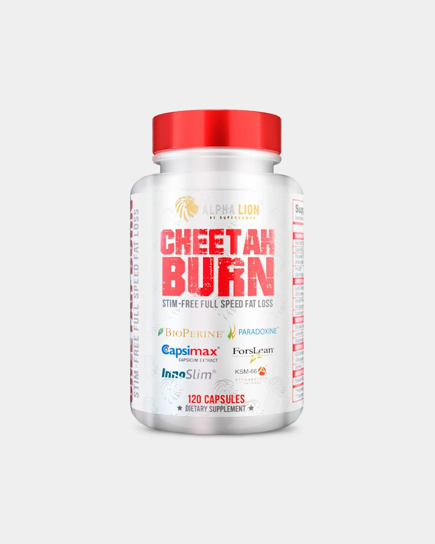 Alpha Lion Cheetah Burn Stim-Free Fat Burner