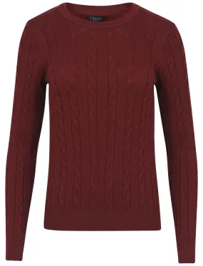 Amara Reya Anouk red jumper