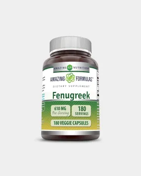 Amazing Nutrition Amazing Formulas Fenugreek 610 Mg