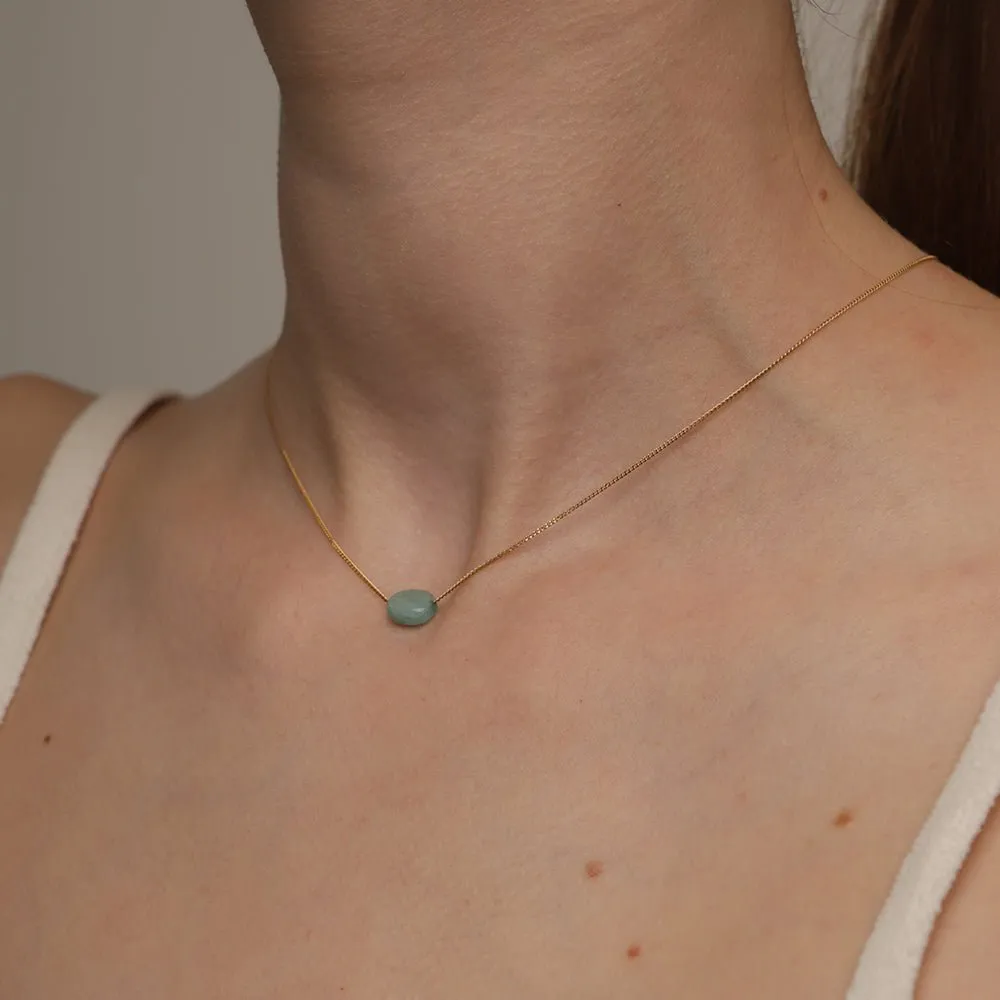 AMAZONITE GRATITUDE NECKLACE