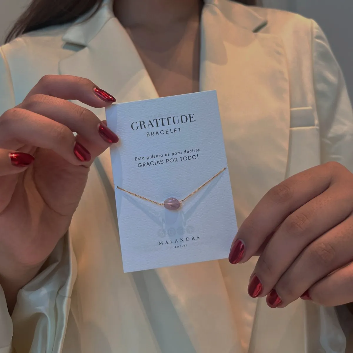 AMETHYST QUARTZ GRATITUDE BRACELET