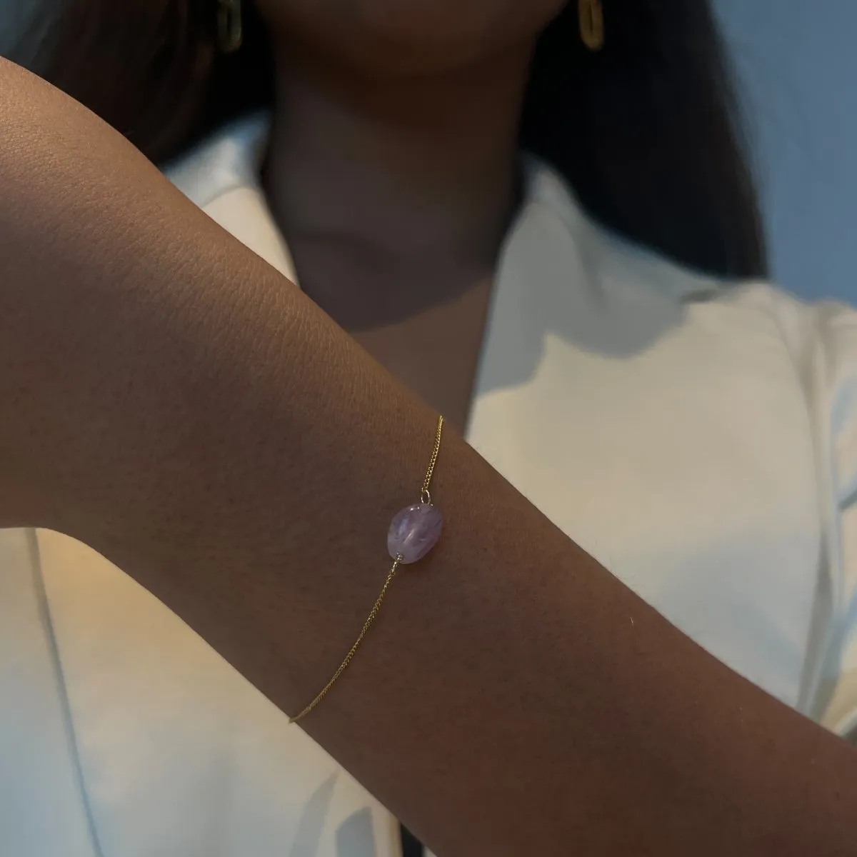 AMETHYST QUARTZ GRATITUDE BRACELET