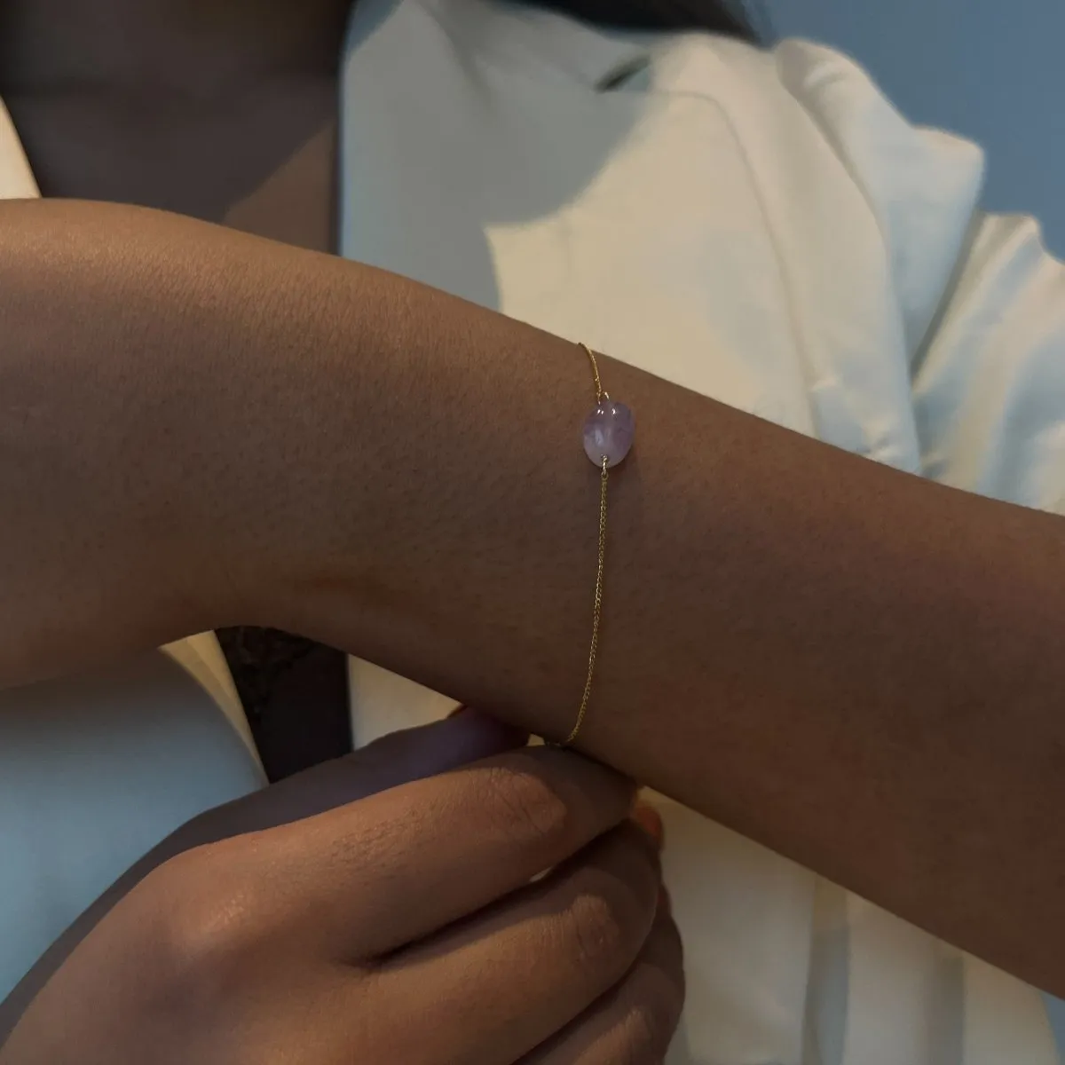 AMETHYST QUARTZ GRATITUDE BRACELET