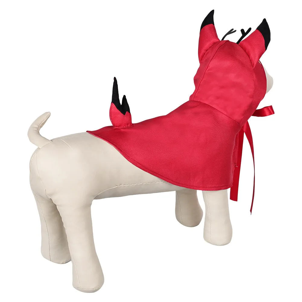 Animal Hazbin Hotel(2024) Chat Maudit Alastor Cape Costume pour Chien