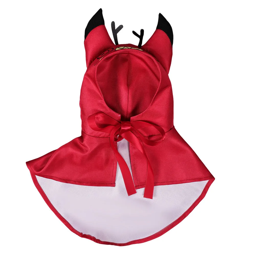 Animal Hazbin Hotel(2024) Chat Maudit Alastor Cape Costume pour Chien