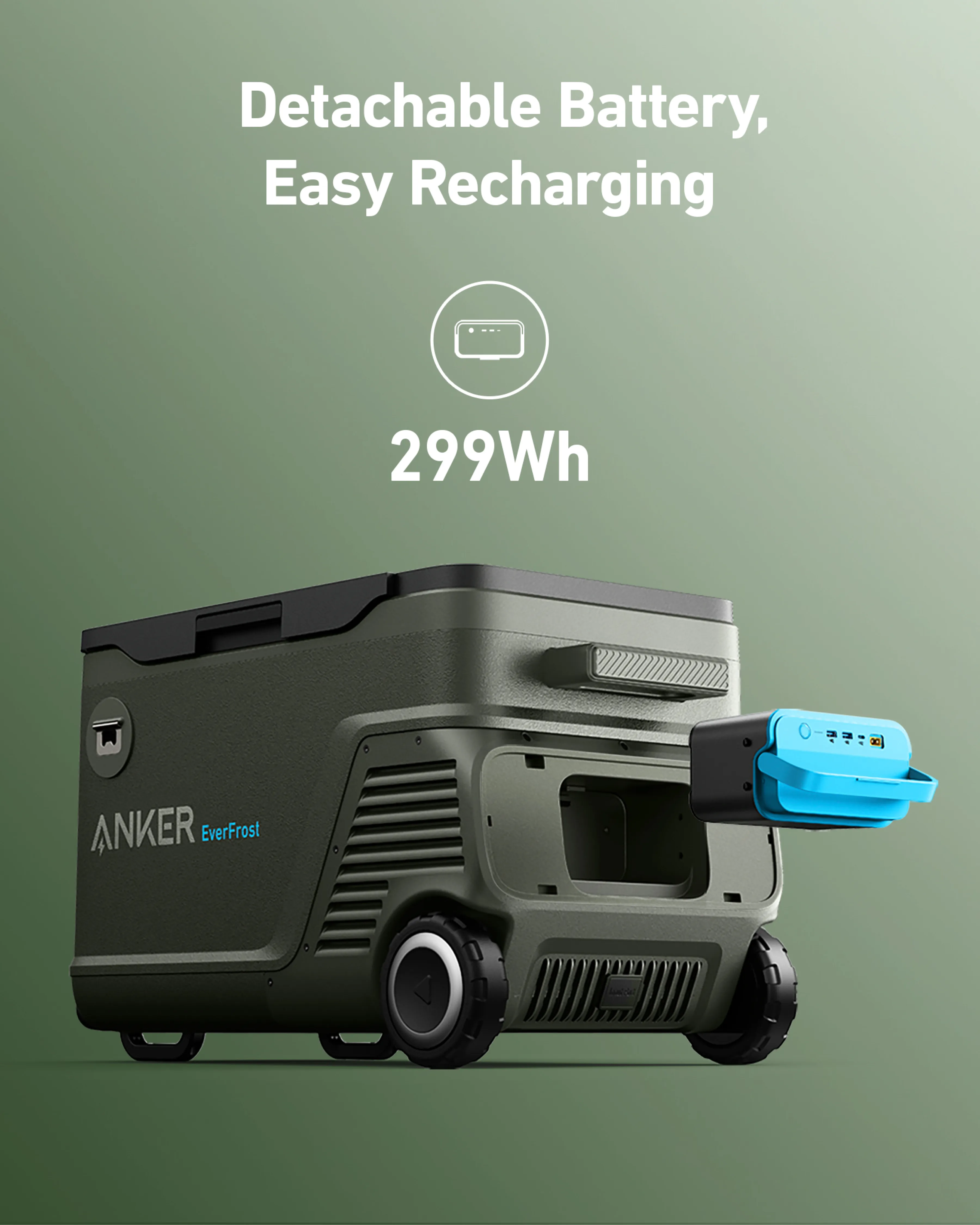 Anker Detachable Battery for Powered Cooler