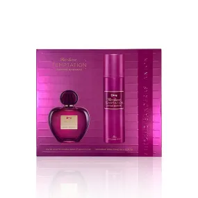 Antonio Banderas Her Secret Temptation Set EDT 80 ML   Deo 150 ML (M)