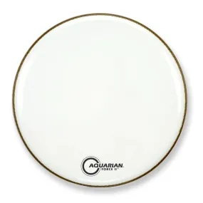 Aquarian Full Force II Bass Drum Head 20" White