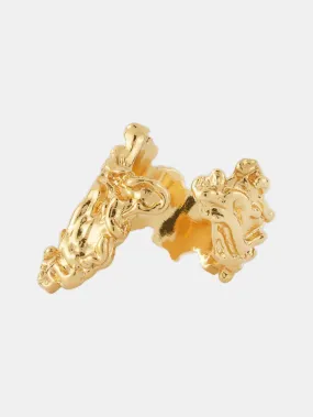 Archaic Shadow Ring Gold Plated