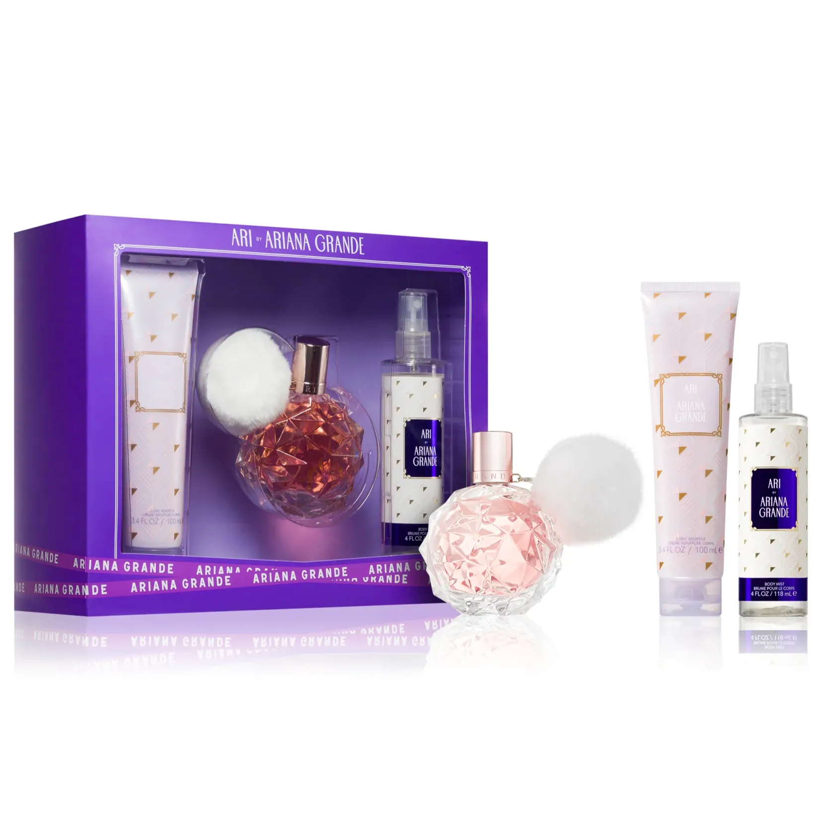 Ari by Ariana Grande 100ml EDP 3 Piece Gift Set