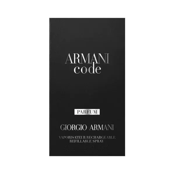 Armani Code Parfum 50ML Rechargable Hombre