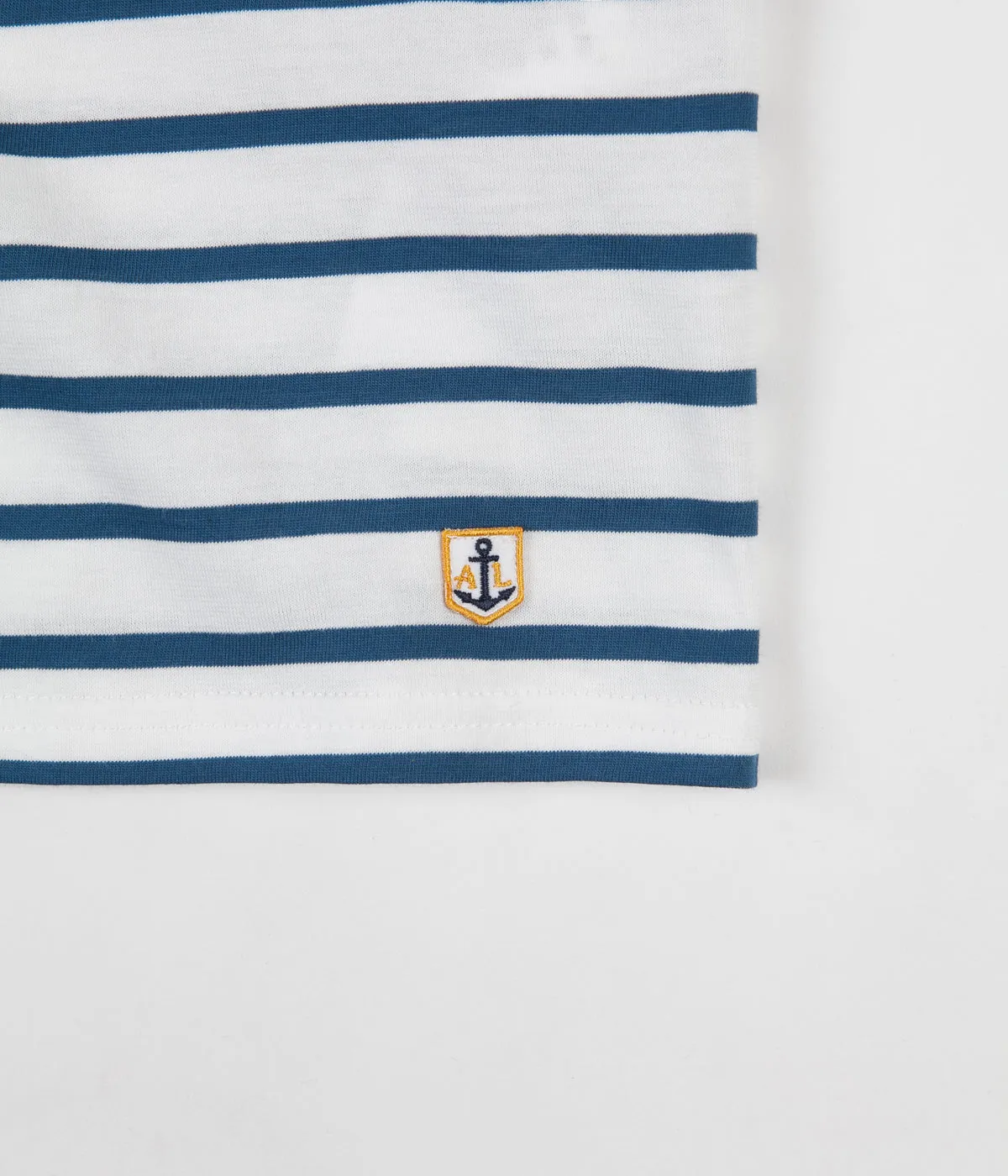 Armor Lux Striped Breton T-Shirt - Milk / Twilight