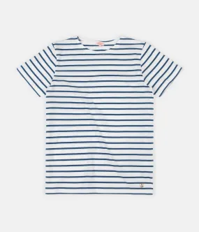 Armor Lux Striped Breton T-Shirt - Milk / Twilight