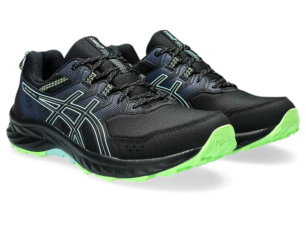 ASICS Gel Venture 9 (Black/Illuminate Mint) Mens