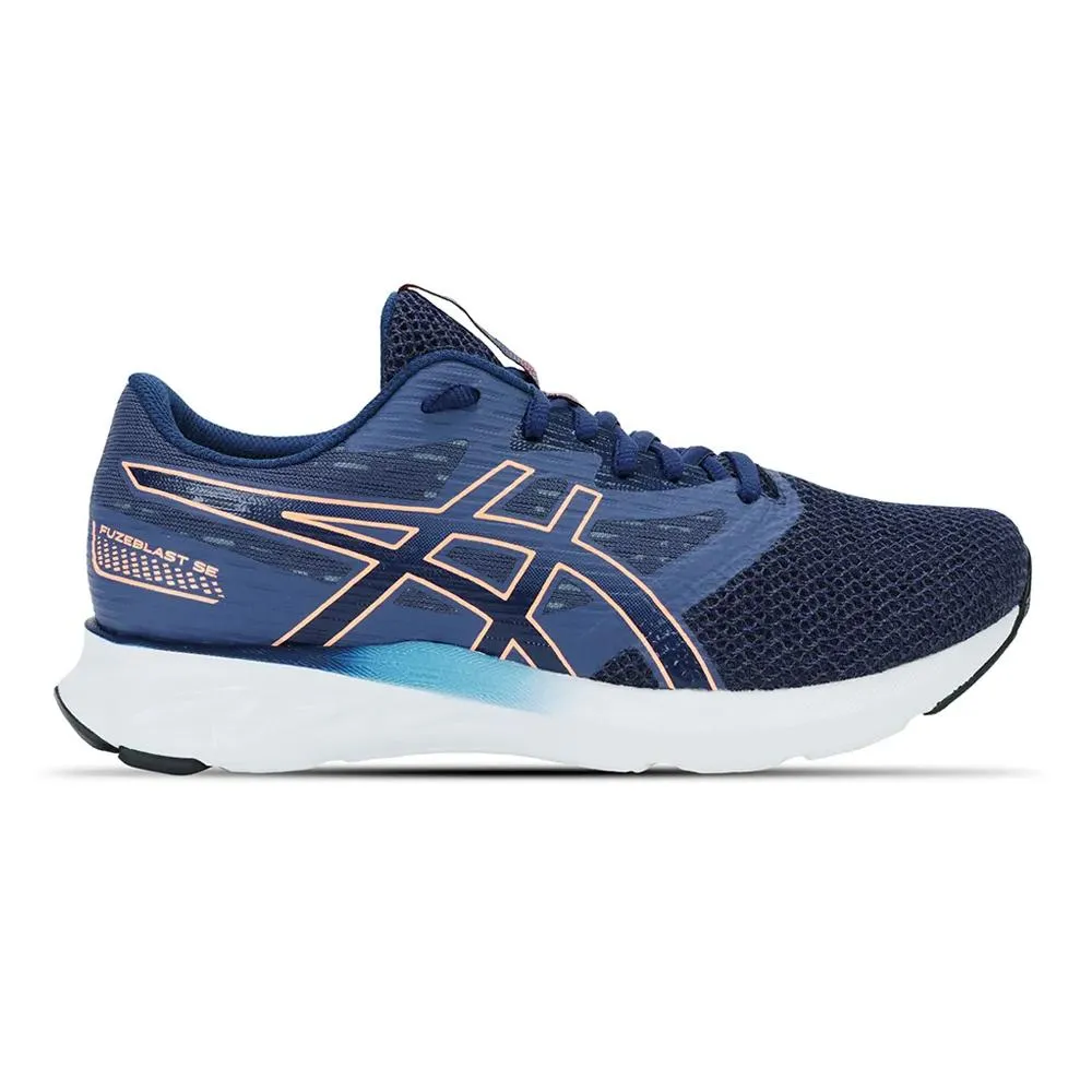 Asics Running Femenino Fuzeblast_SE Blue_Expanse/Bright_Sunstone