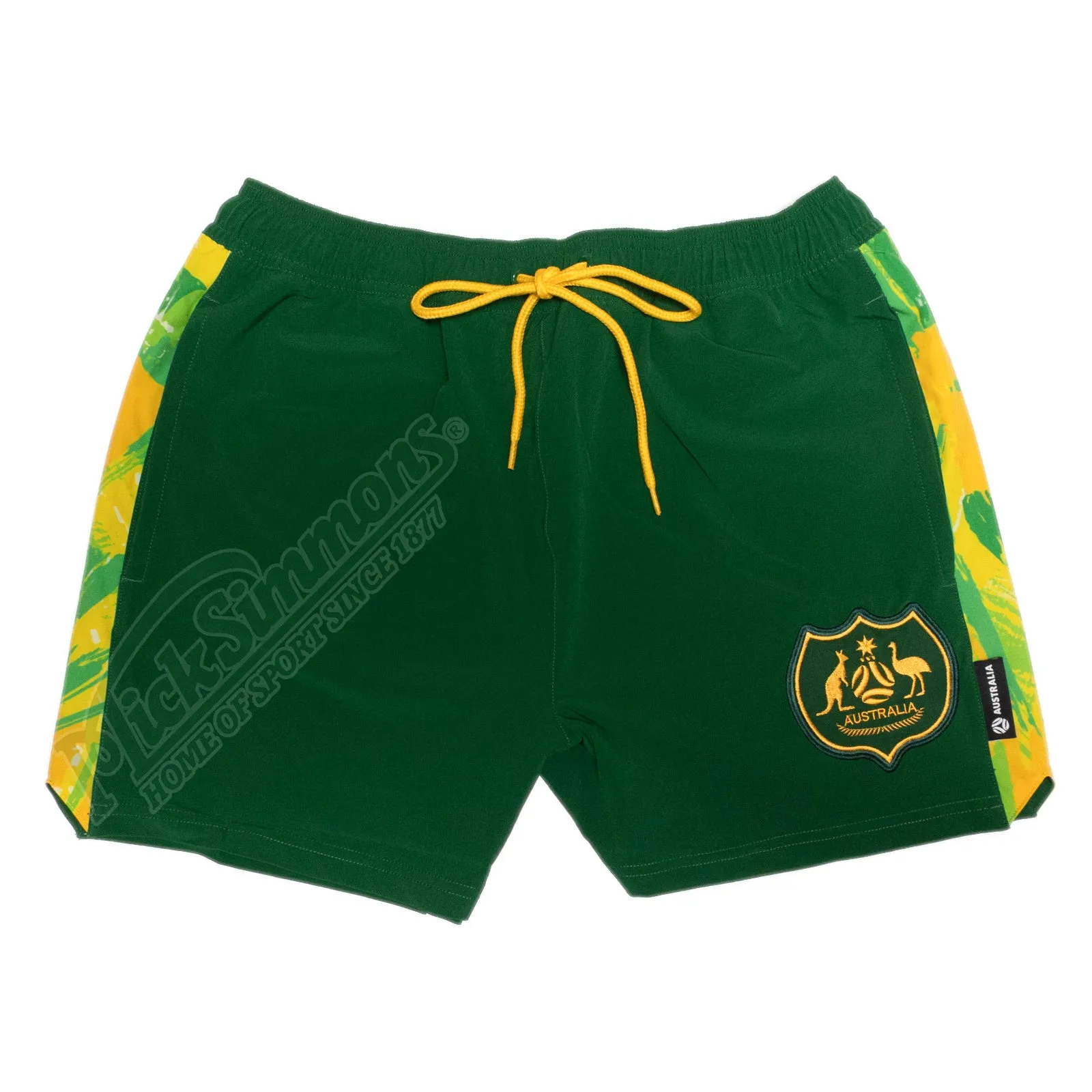 Australia Official Socceroos 1990 Retro Shorts Football by Outerstuff