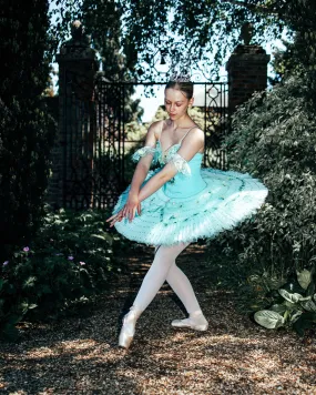 Benefis Aqua blue pancake tutu - hire only