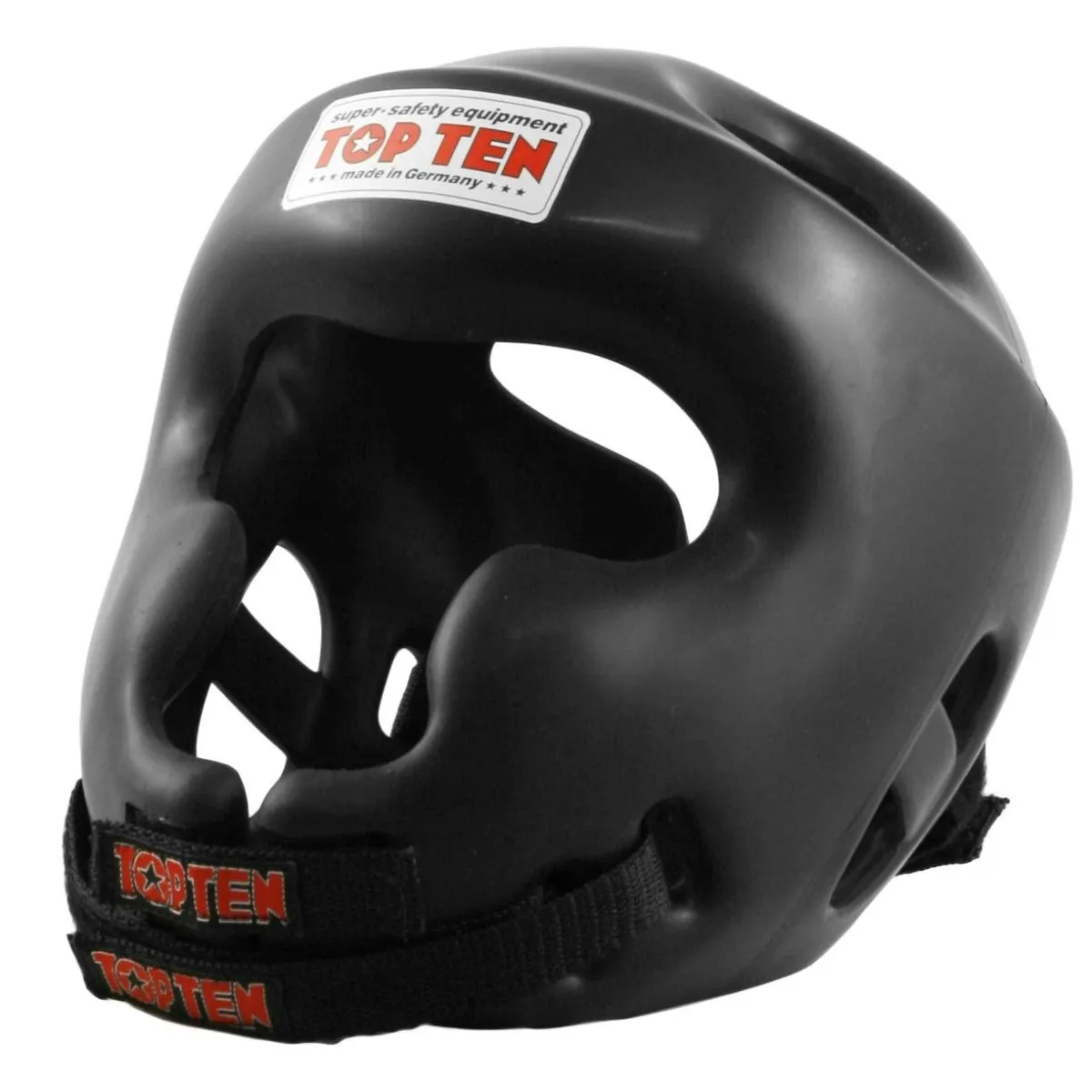 Black Top Ten Training Head Guard