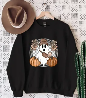 BOO-gie Ghost Graphic Sweatshirt