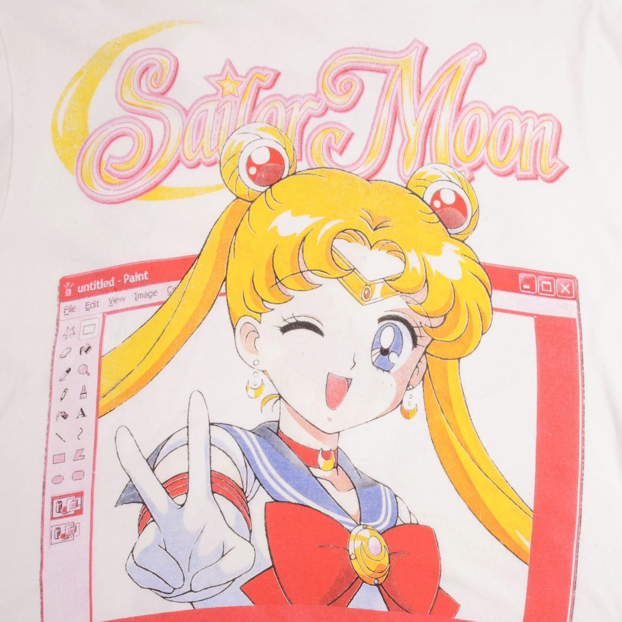 BOOTLEG SAILOR MOON TEE SHIRT SIZE MEDIUM SINGLE STITCH