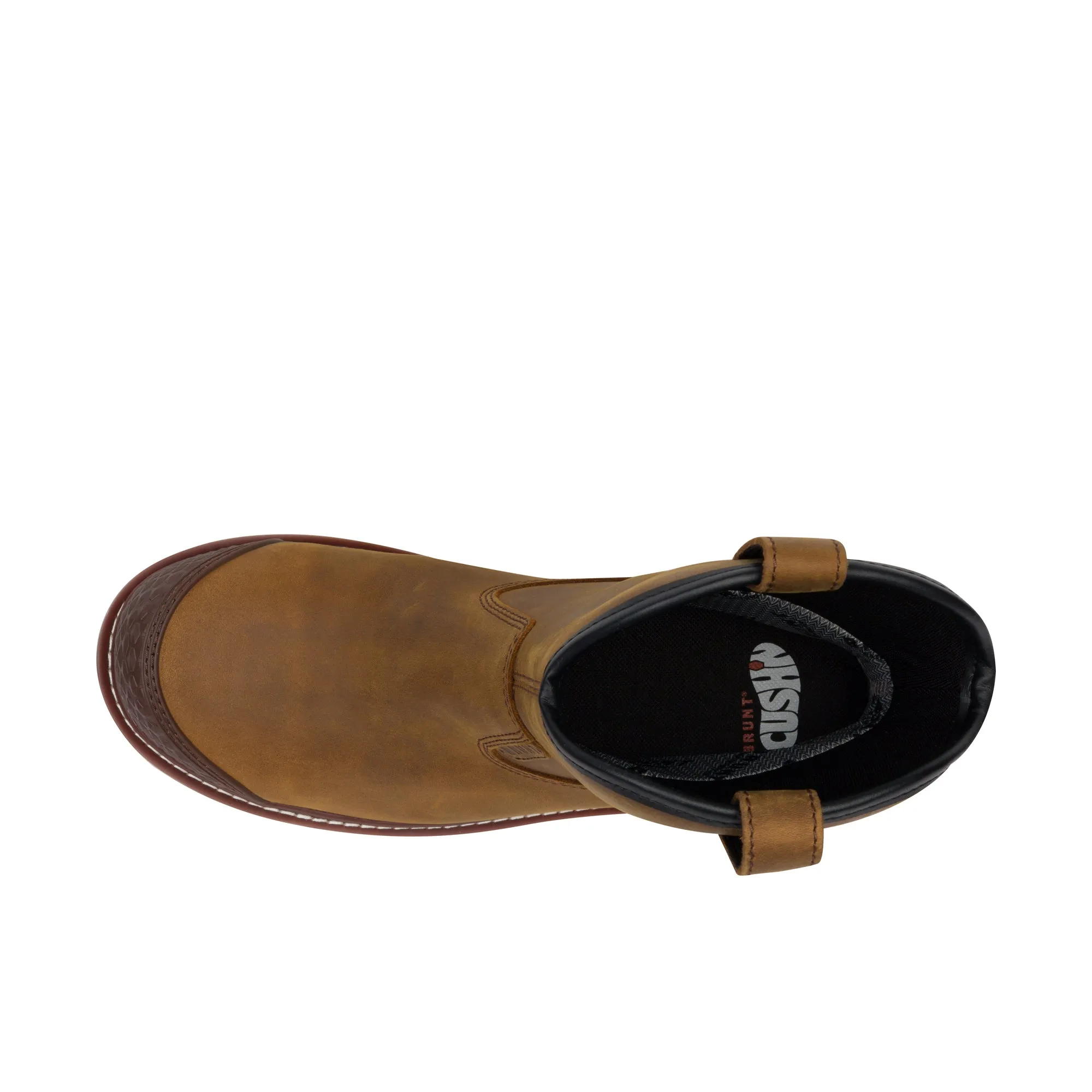 Brunt Buldoc 9 Inch Brunt Toe Composite Toe Brown