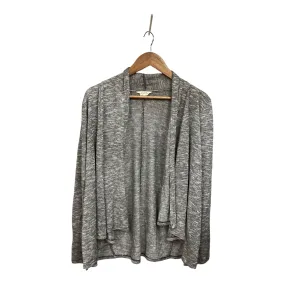 Cardigan By Clothes Mentor In Grey, Size: Xl