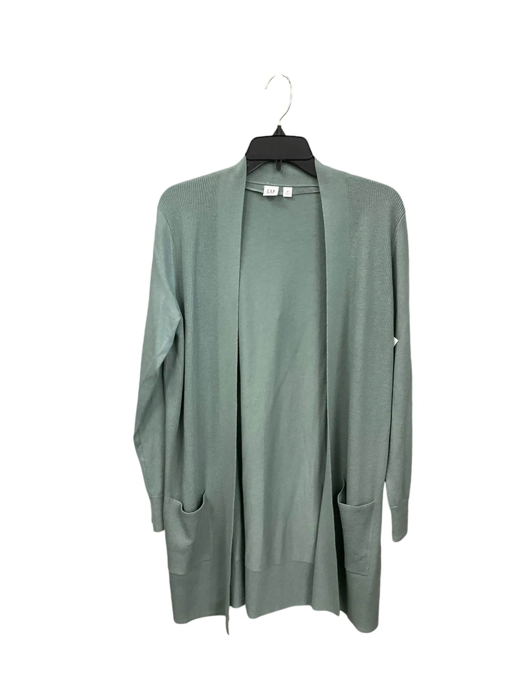 Cardigan By Gap In Green, Size: M