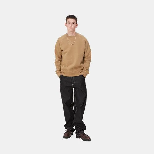 Carhartt WIP Chase Crewneck Sweatshirt Peanut - Gold