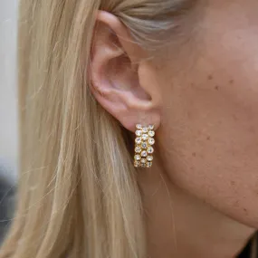 Caroline Svedbom Siri Grande Loop Earrings