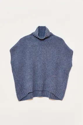 Cashmere Turtleneck Gilet