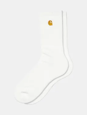 Chase Socks White