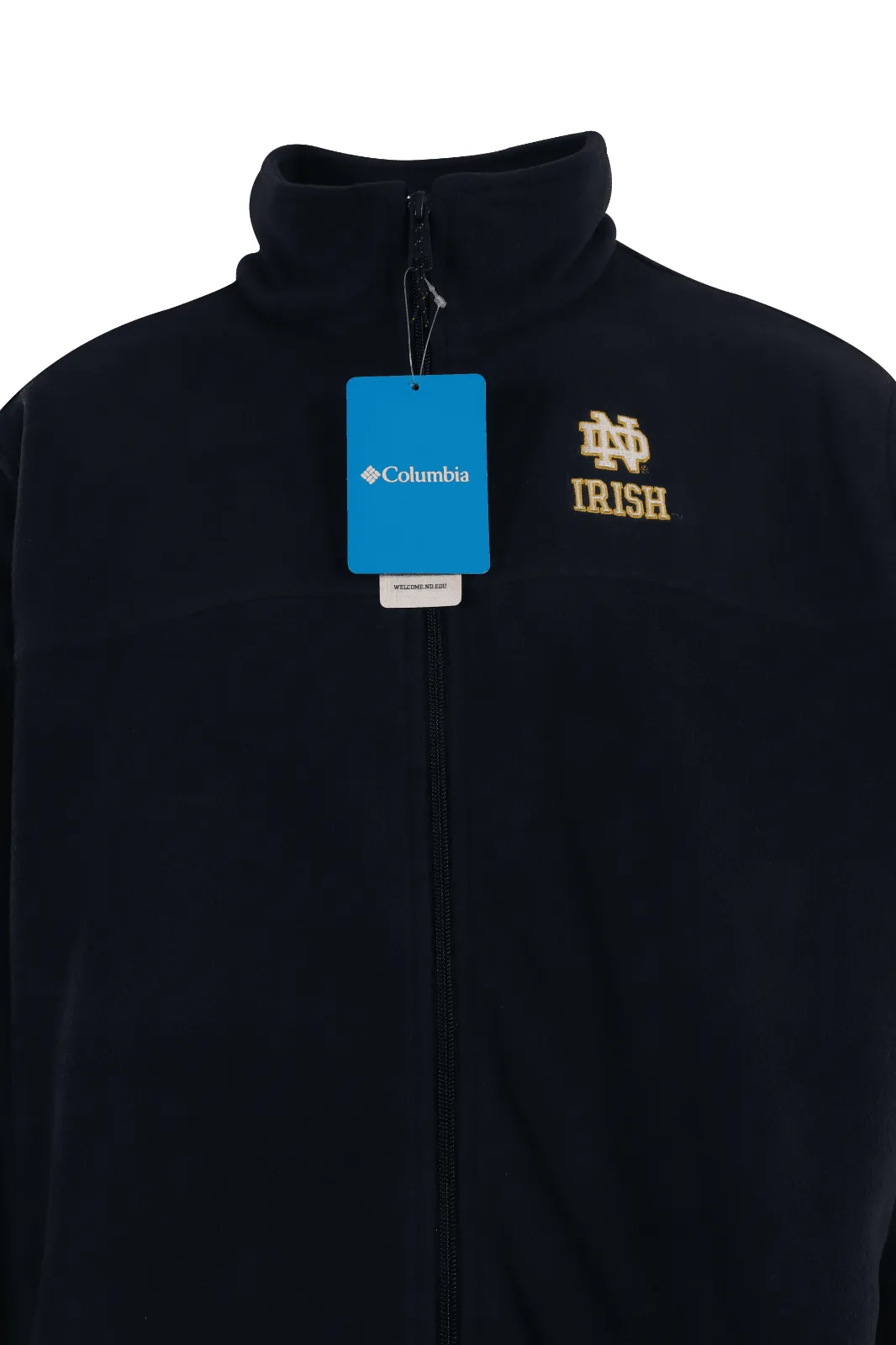 Columbia Men's Fleece Jacket CLG Flanker III Notre Dame Irish (471)