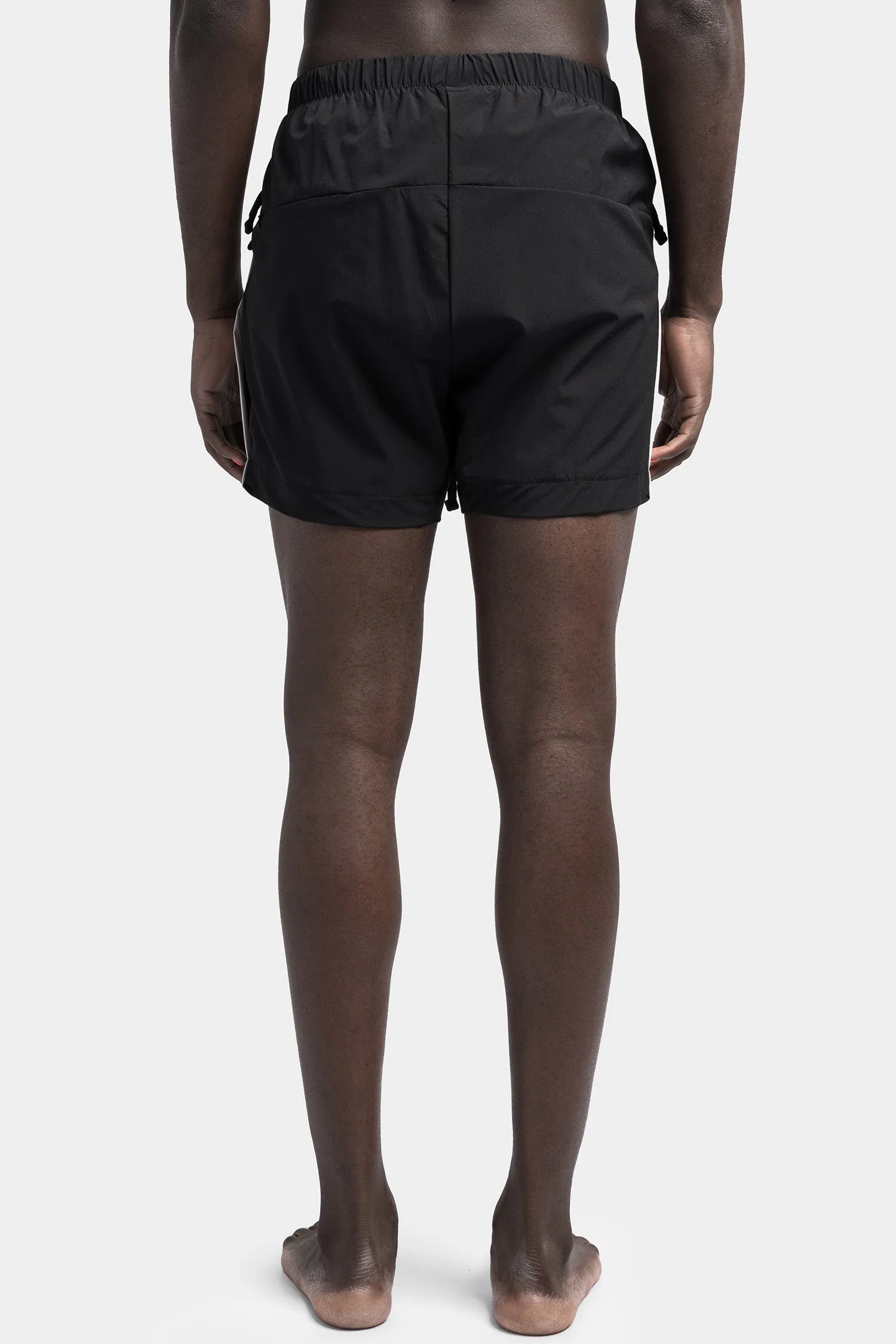 Contrast swim shorts