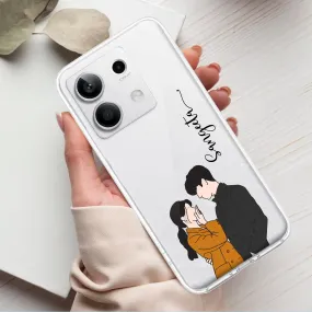 Couple Customize Transparent Silicon Case For Redmi/Xiaomi