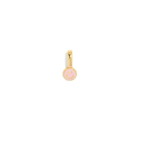 CUTIE PINK SMILEY CHARM