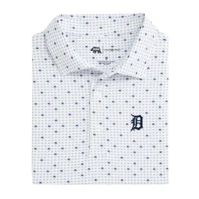 Detroit Tigers Tour Logo Printed Performance Polo