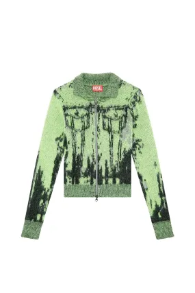 Diesel M-taphos Knitwear Lime / Green