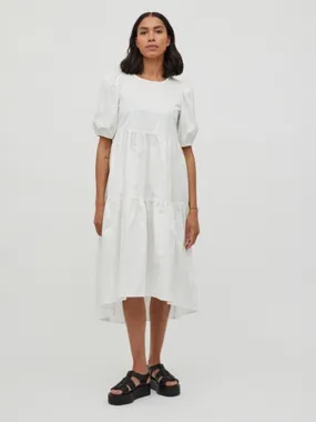 Donna 2/4 Dress - Hvid