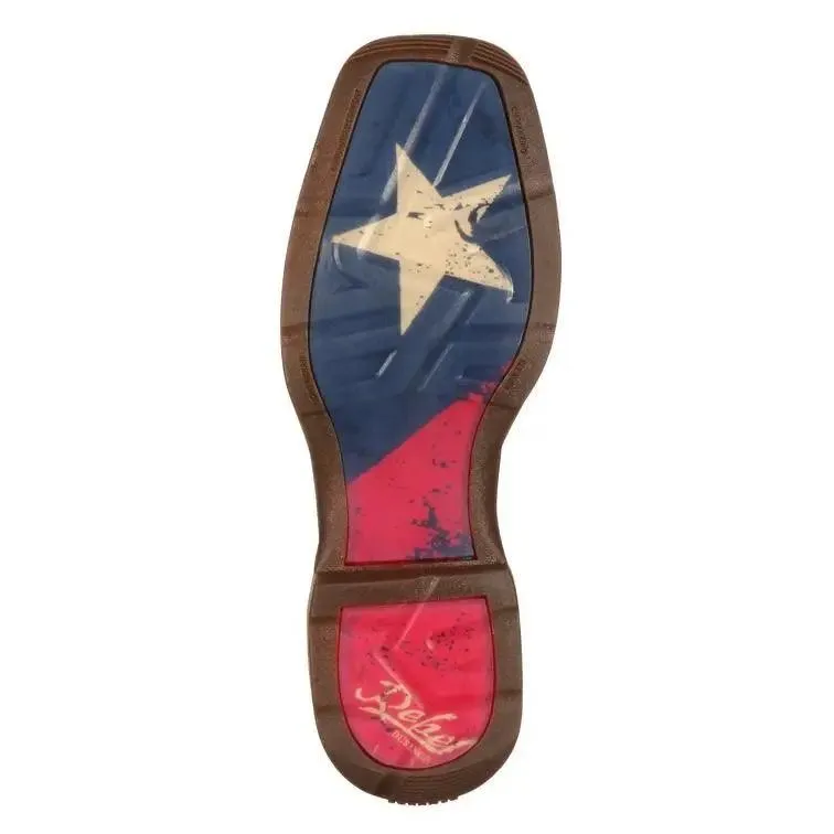 DURANGO MENS PATRIOTIC TEXAS PULL-ON WESTERN BOOT DB4446