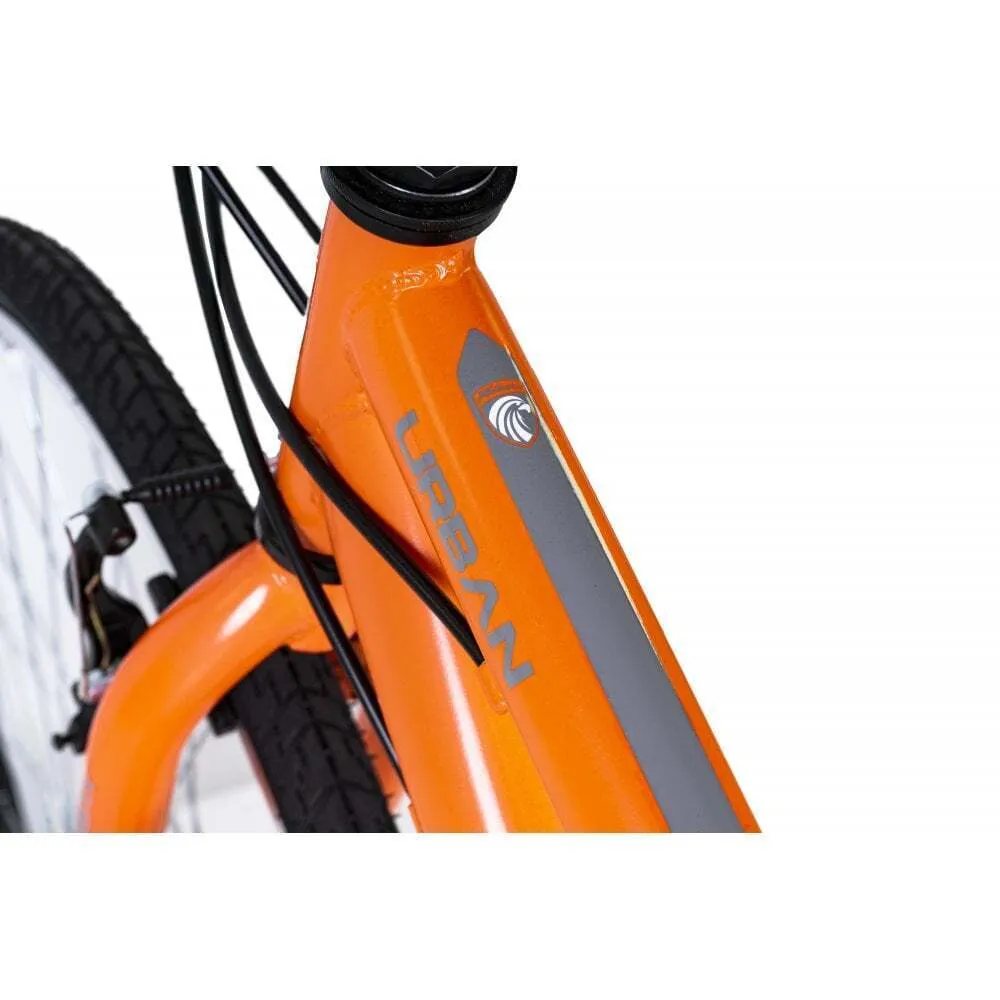 Falcon Urban 700c Ladies Hybrid Bike - Apricot Orange