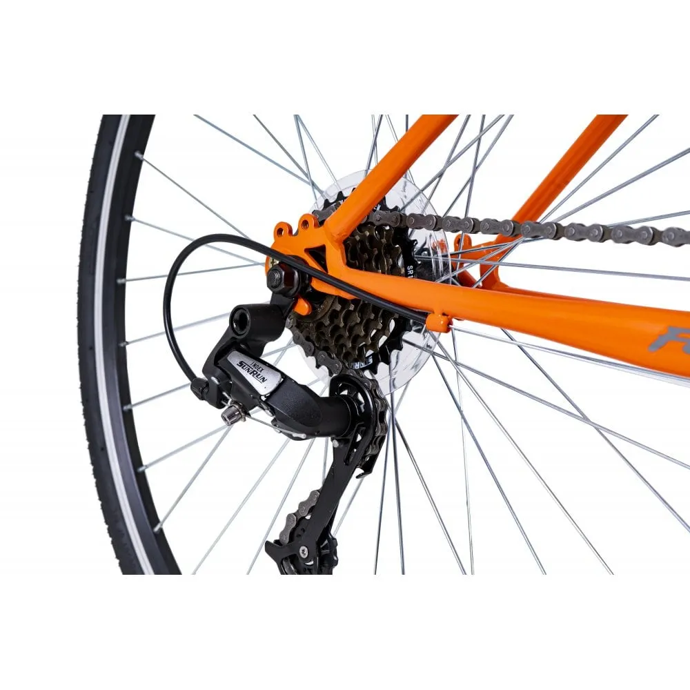 Falcon Urban 700c Ladies Hybrid Bike - Apricot Orange