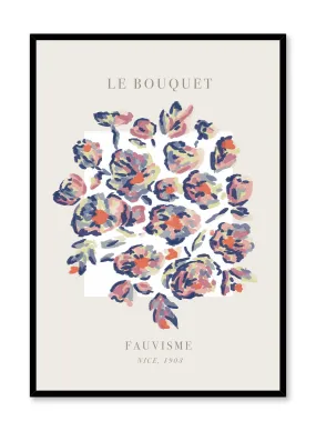 Fauvist Bouquet, Poster