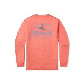 FieldTec™ Heathered Tee - Marlin Merc. Co. - Long Sleeve