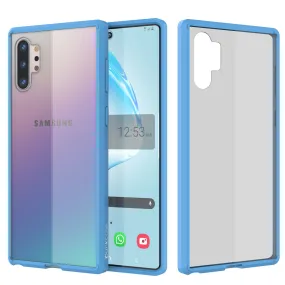 Galaxy Note 10  Plus Punkcase Lucid-2.0 Series Slim Fit Armor Light Blue Case Cover