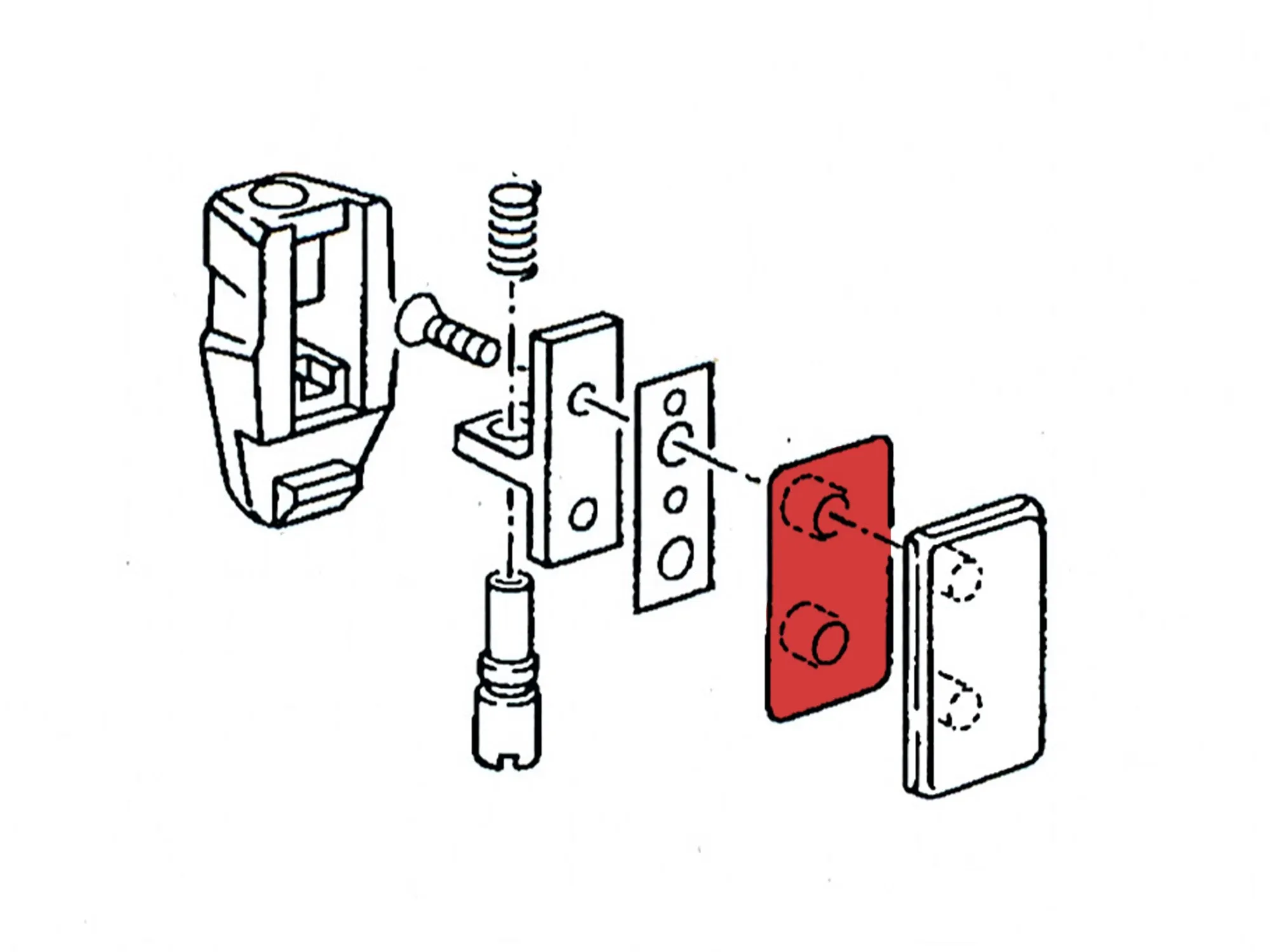 Gasket for Sliding Window Latch (Pack of 2)