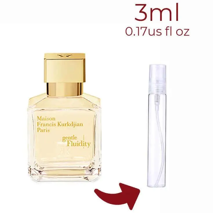 Gentle Fluidity Gold Maison Francis Kurkdjian for women and men Decant Fragrance Samples